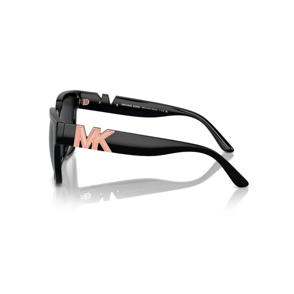 New MICHAEL KORS Karlie Black Polarised Square MK2170U 3005T3 Sunglasses Women - Picture 3 of 6